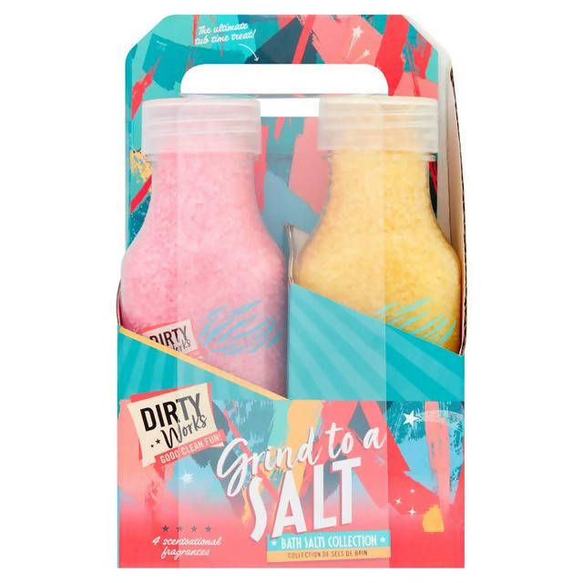 Dirty Works Grind to a Salt Bath Salts Collection 200g