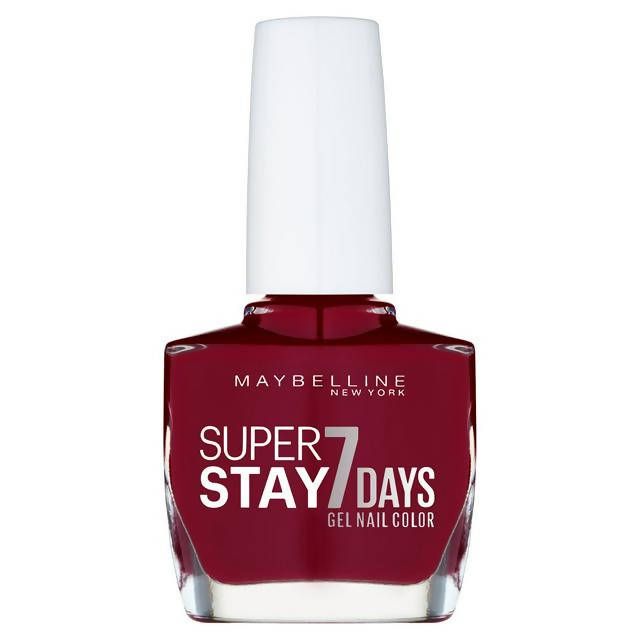 Maybelline SuperStay 7 Days Gel Nail Polish 265 Red Wine