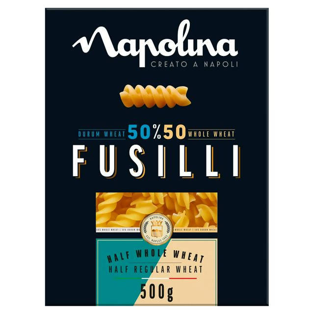 Napolina 50/50 Fusilli Pasta 500g