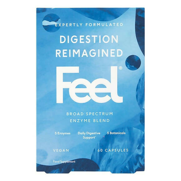 Feel Digestion 60 Capsules Food Supplement Holland&Barrett   