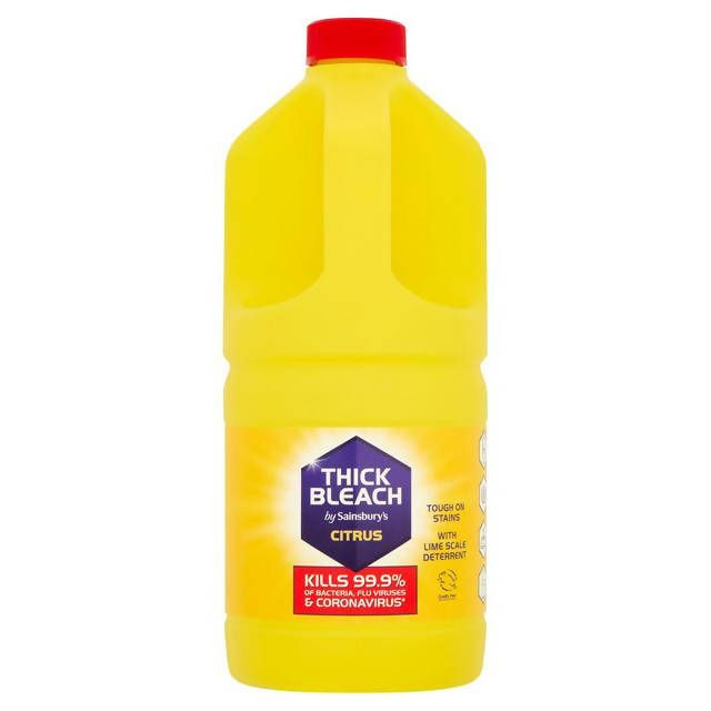 Sainsbury's Thick Bleach, Lemon 2L