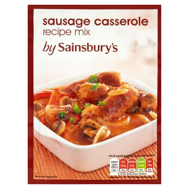 Sainsbury's Sausage Casserole Mix 40g