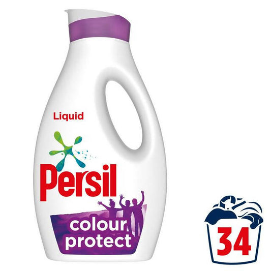Persil Bio Colour Laundry Washing Liquid Detergent 34 Washes 918ml detergents & washing powder Sainsburys   