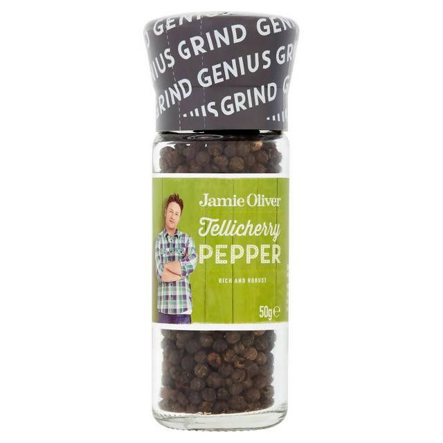 Jamie Oliver Black Peppercorn Grinder 50g