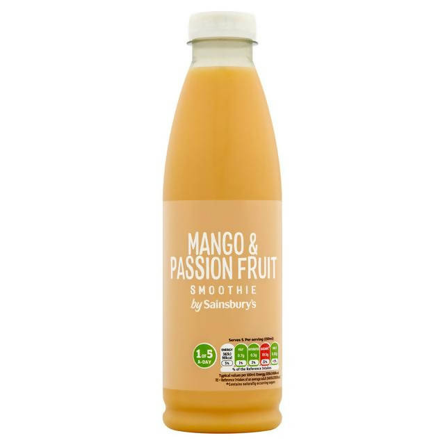 Sainsbury's Mango & Passionfruit Smoothie 750ml