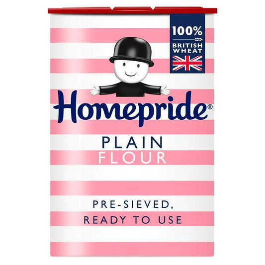 Homepride Extra Fine Plain Flour, Stay Fresh Pack 1kg flour Sainsburys   