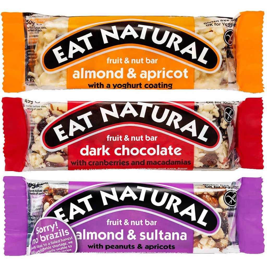 Eat Natural 20 Assorted Snack Bars, 1.1kg