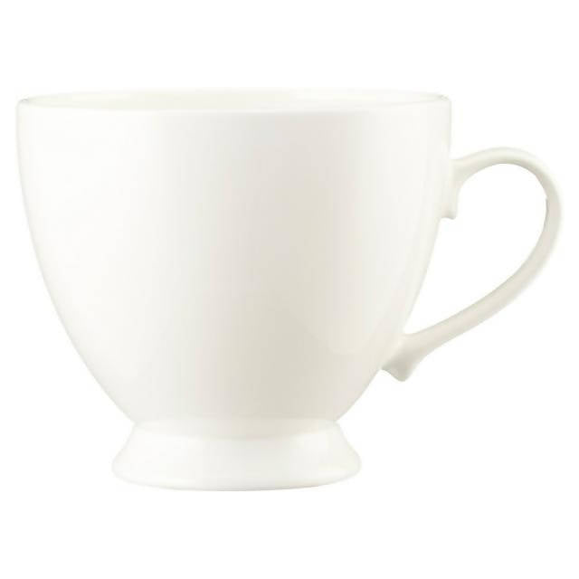 Sainsbury's Home Collection Bone China Large Footed Mug White