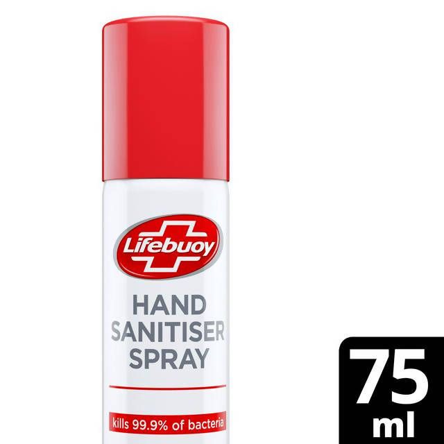 Lifebuoy Antibacterial Hand Sanitiser Spray 75ml