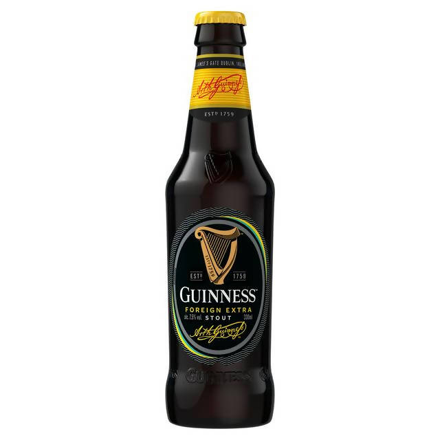 Guinness Foreign Extra Stout Beer 330ml Ale & stout Sainsburys   