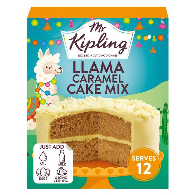 Mr Kipling Llama Caramel Flavour Cake Mix 400g