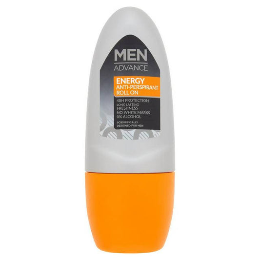 Men Advance Roll On Anti-Perspirant Deodorant, Energy 50ml deodorants & body sprays Sainsburys   
