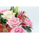 22 Stem Colombian Rose & Oriental Dutch Lily Flower Bouquet Flower Bouquet Costco UK   