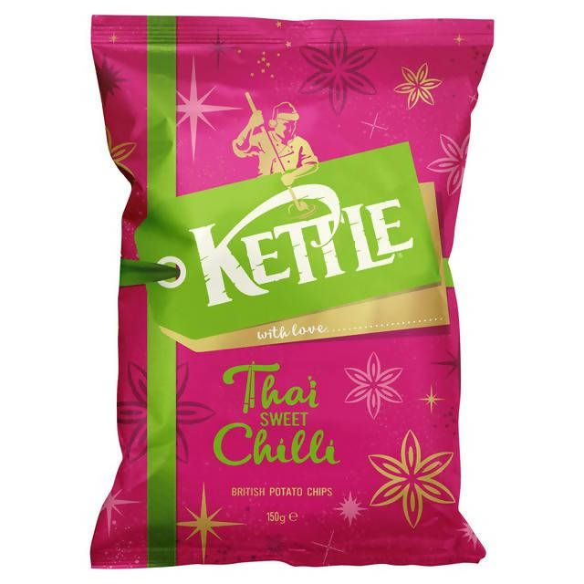 Kettle Chips Thai Sweet Chilli Sharing Crisps 150g