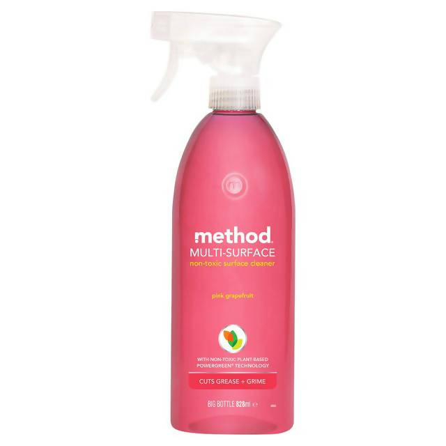 Method Multi-Surface Cleaner, Pink Grapefruit, 828ml - McGrocer