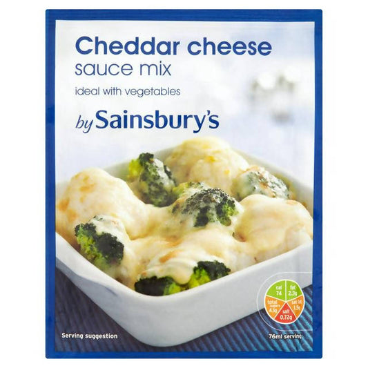 Sainsbury's Cheddar Cheese Sauce Mix 40g FOOD CUPBOARD Sainsburys   