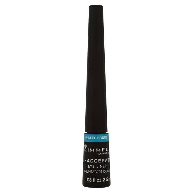 Rimmel London Exaggerate Liquid Eye Liner 003 Waterproof Black 2.5ml - McGrocer