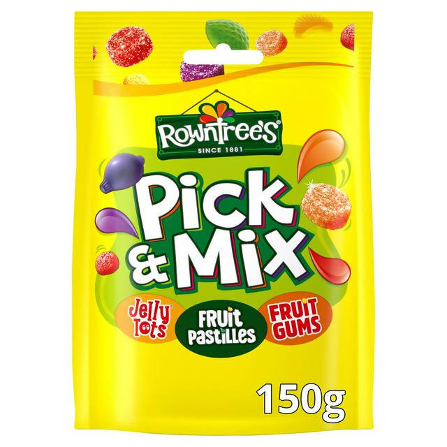 Rowntree's Pick & Mix Sweets Pouch 150g - McGrocer