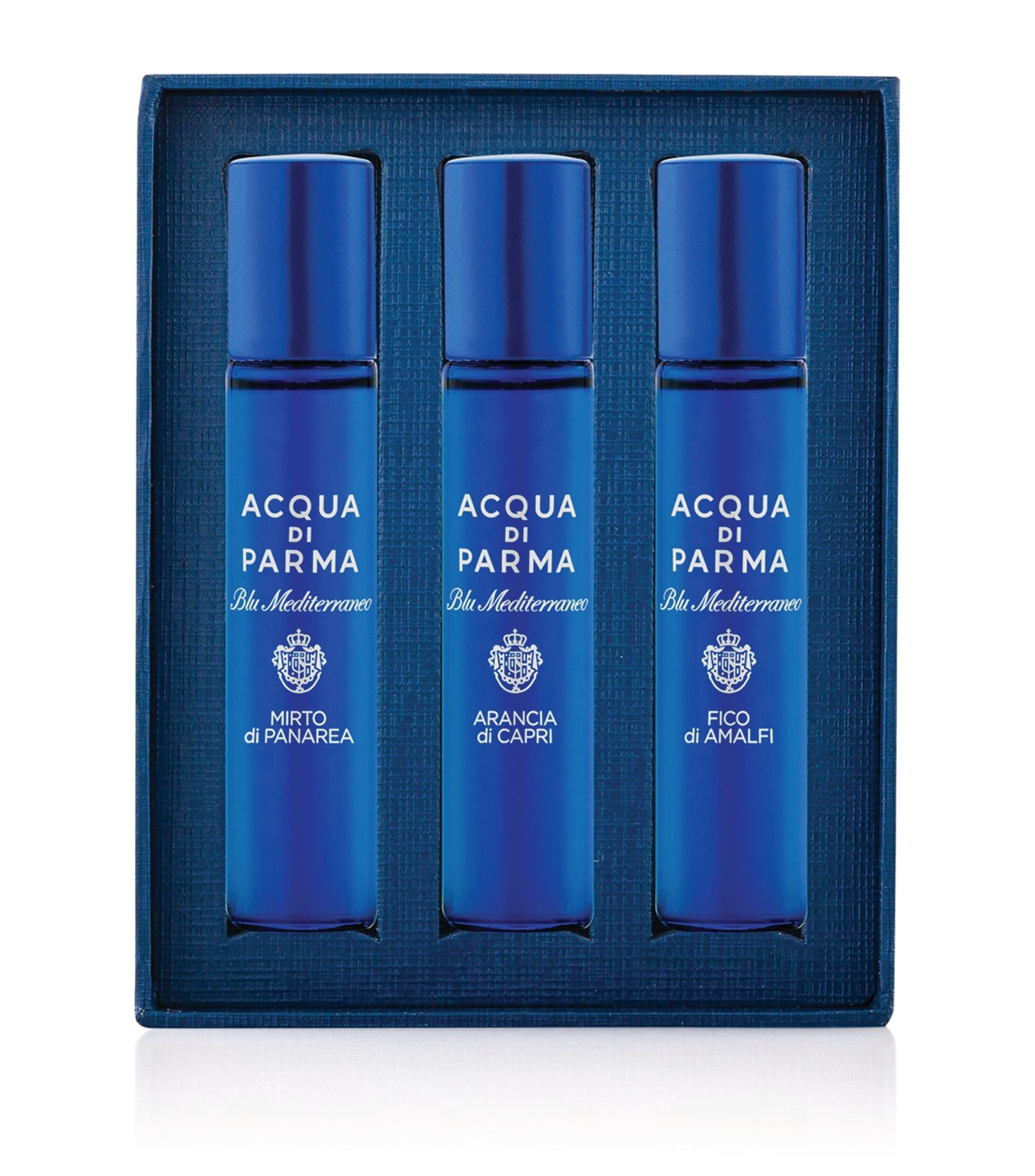 Blu Mediterraneo Eau de Toilette Discovery Set (3 x 12ml) GOODS Harrods   