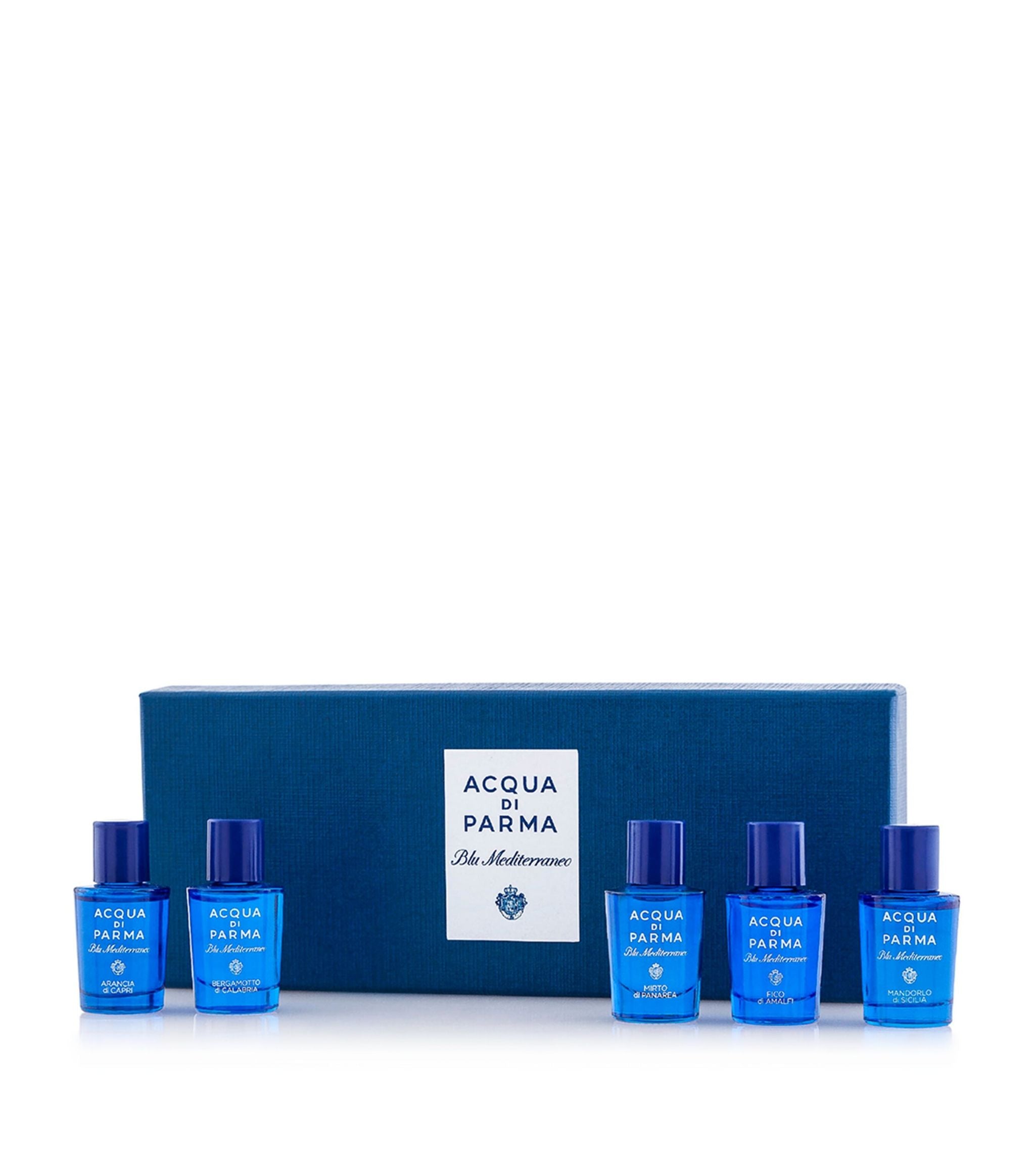 Blu Mediterraneo Miniature Fragrance Gift Set (5 x 5ml) GOODS Harrods   