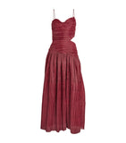 Pleated Laurier Maxi Dress GOODS Harrods   