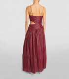 Pleated Laurier Maxi Dress GOODS Harrods   