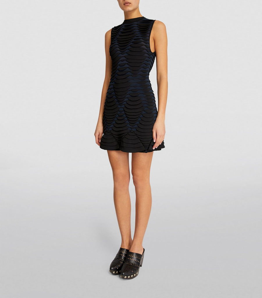 Python-Effect Mini Dress