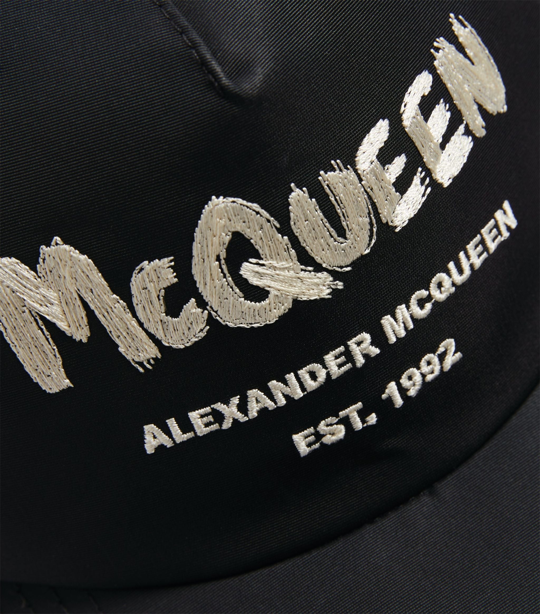 McQueen Graffiti Baseball Cap GOODS Harrods   