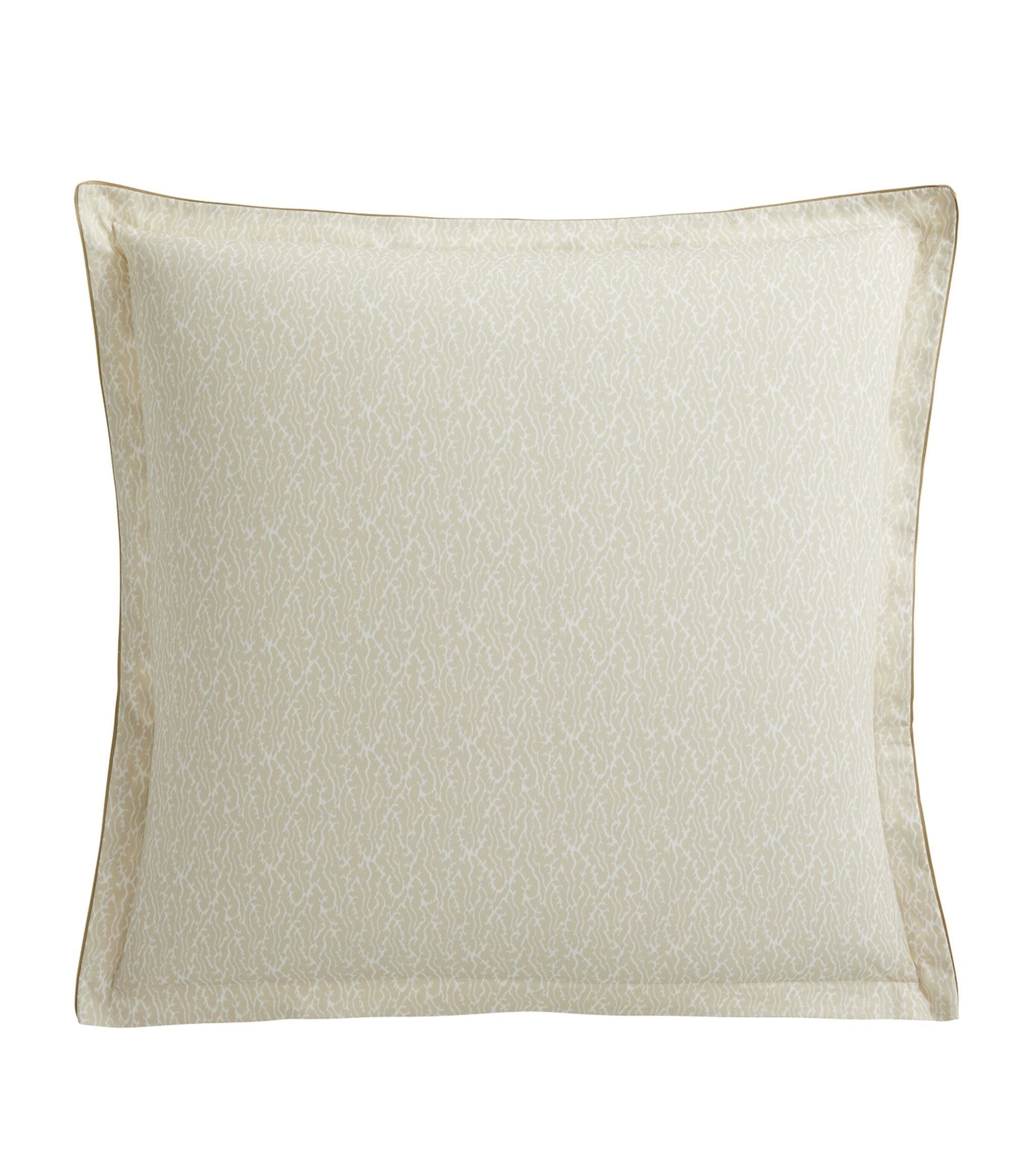 Cotton Baroque Square Pillowcase (65cm x 65cm) GOODS Harrods   