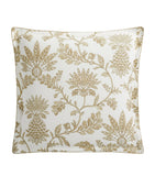 Cotton Baroque Square Pillowcase (65cm x 65cm) GOODS Harrods   