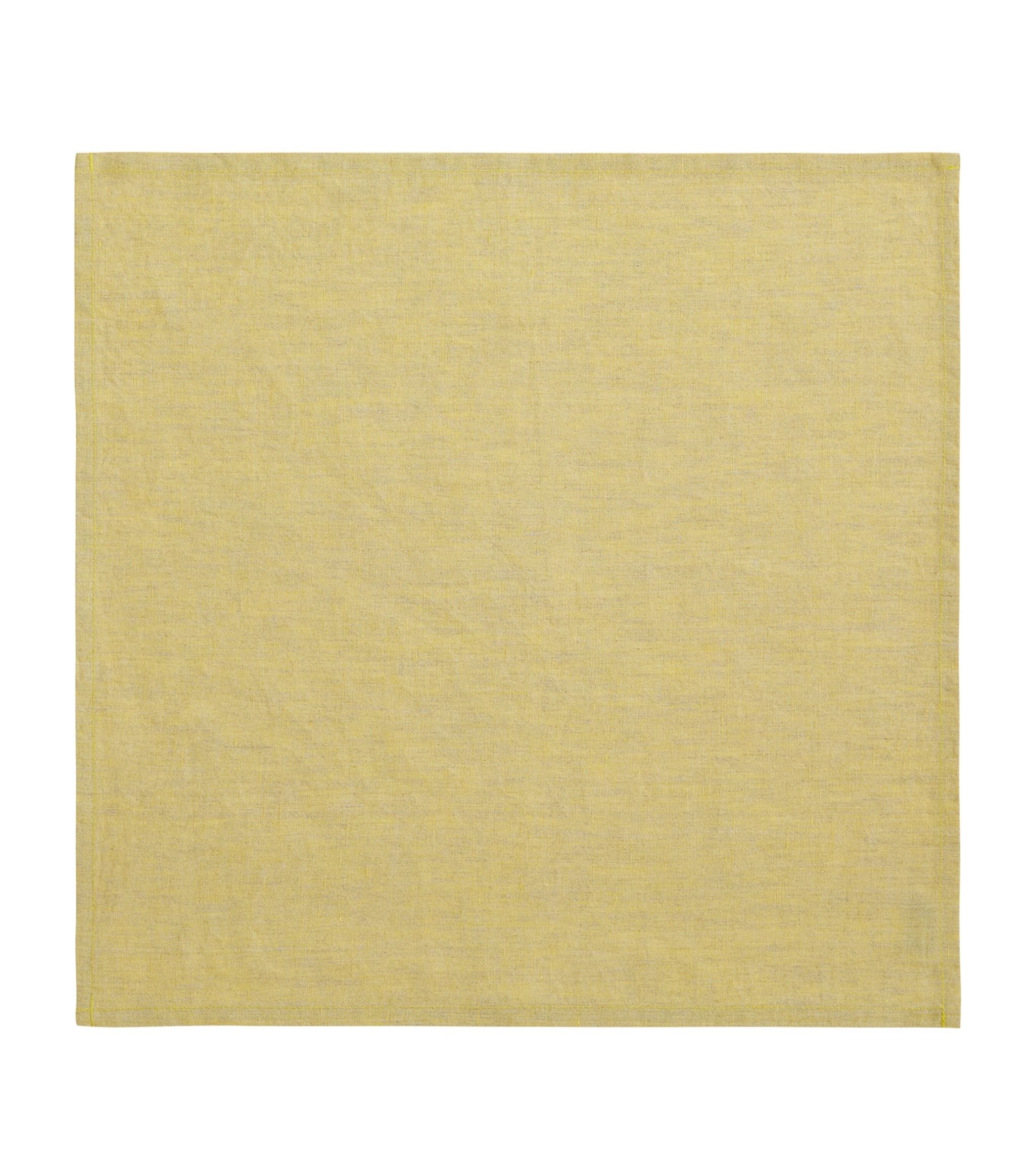 Linen Chambray Napkin (50cm x 50cm) GOODS Harrods   