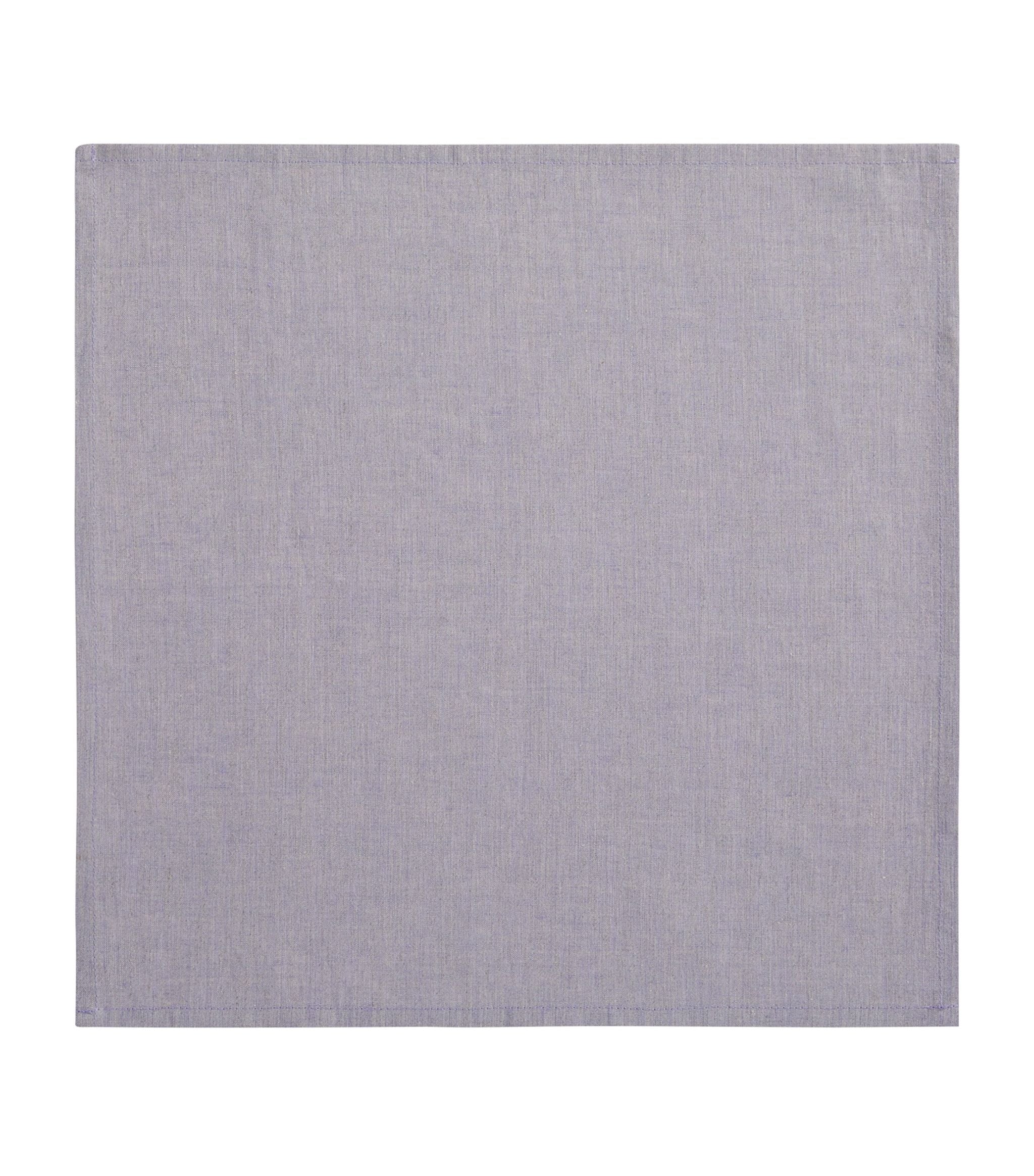 Linen Chambray Napkin (50cm x 50cm) GOODS Harrods   