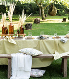 Linen Chambray Tablecloth (190cm x 250cm) GOODS Harrods   