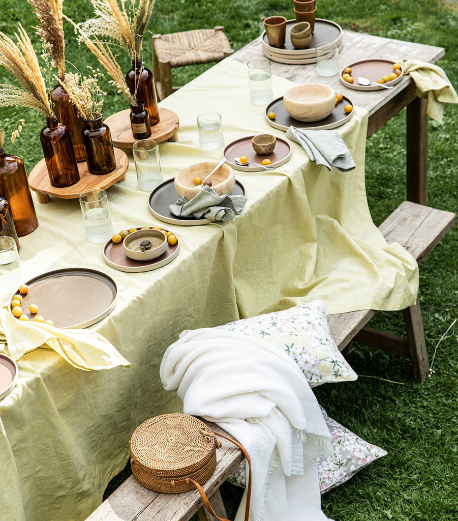 Linen Chambray Tablecloth (190cm x 250cm)