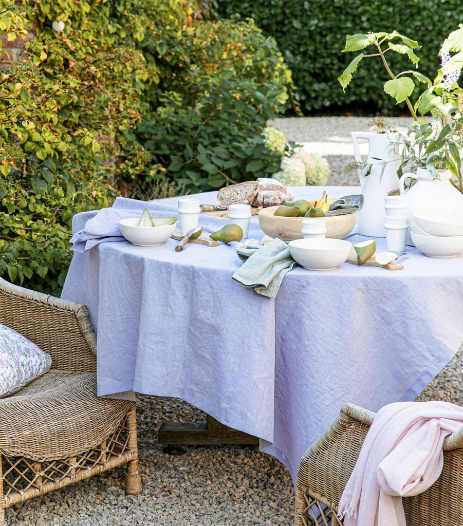 Linen Chambray Tablecloth (190cm x 250cm)