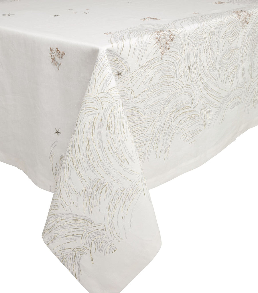 Oceanide Blanc Tablecloth (170cm x 320cm)