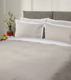 Luna Sand King Duvet Cover Set (230cm x 220cm) GOODS Harrods   