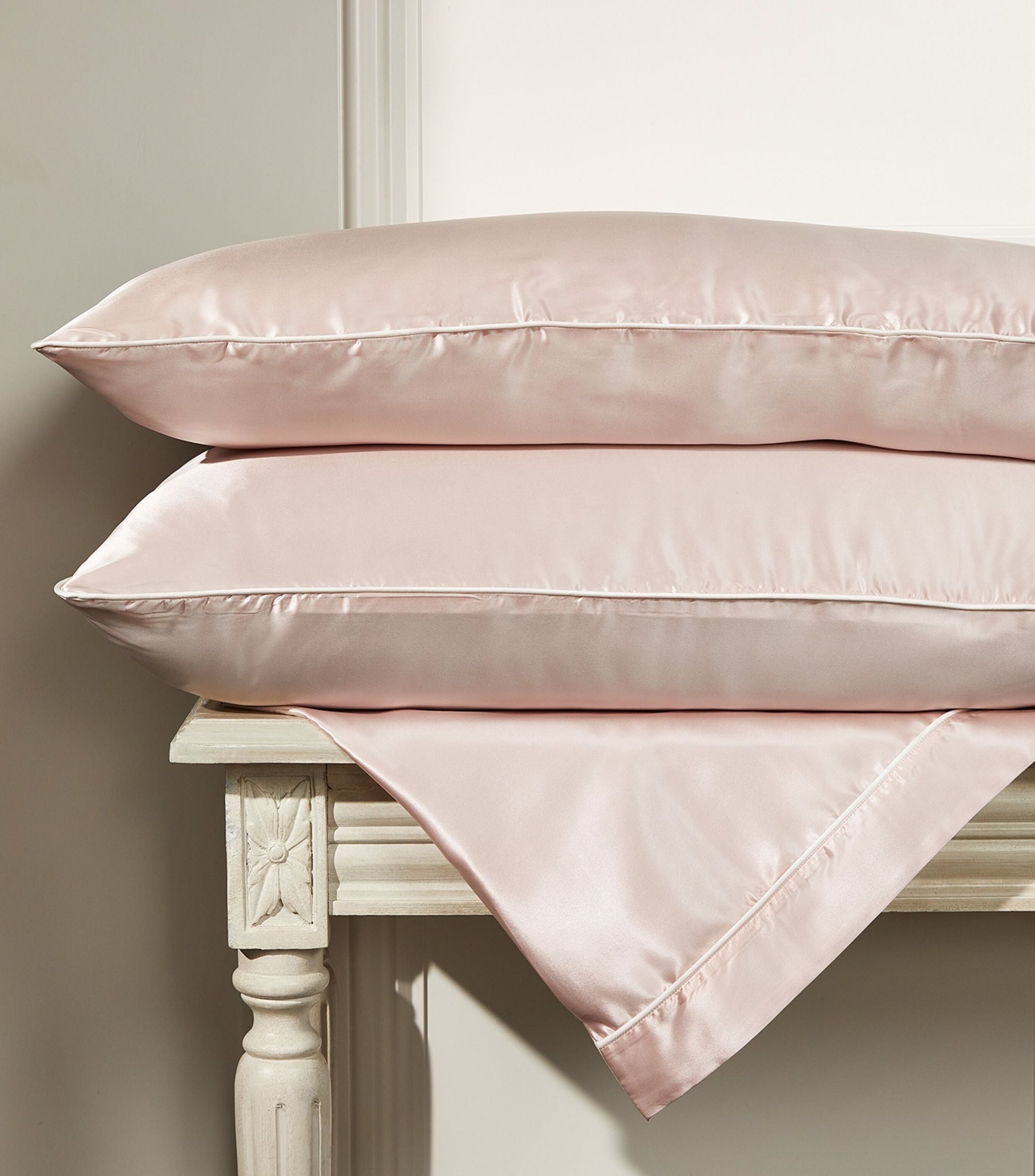 Set of 2 Maria Oxford Pillowcases (50cm x 75cm) GOODS Harrods   