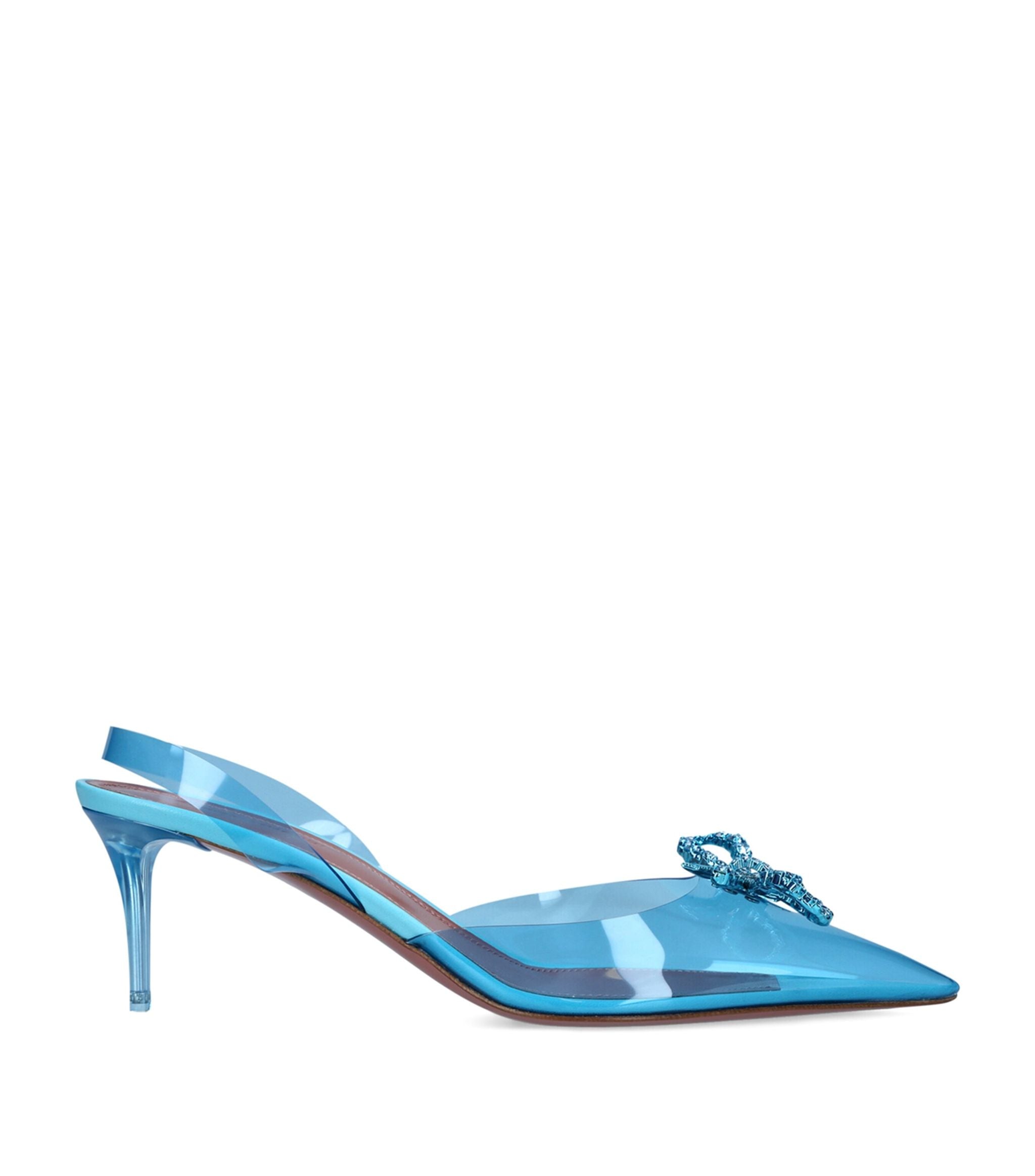 Rosie Glass Slingback Mules 60 GOODS Harrods   