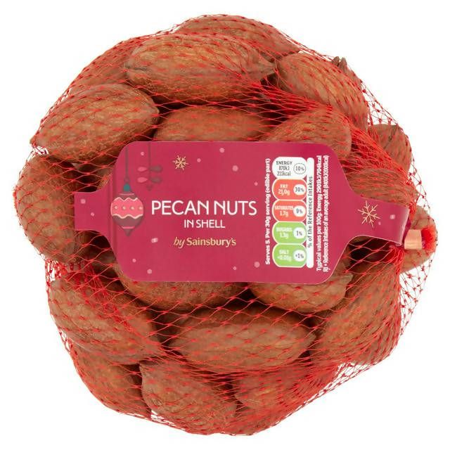 Sainsbury's Pecan Nuts in Shell 325g