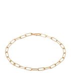 Yellow Gold Mini Cable Chain Bracelet (18cm) GOODS Harrods   