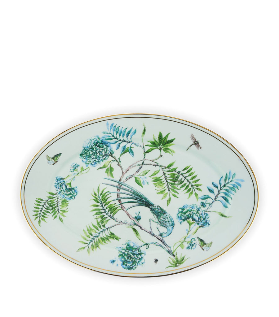 Large Secret Garden Oval Platter (39cm)