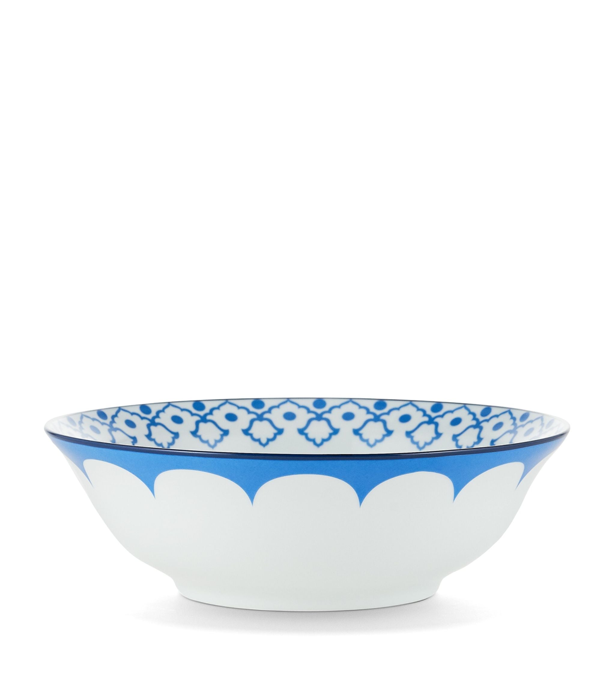 Porcelain Jaipur Salad Bowl (26cm) GOODS Harrods   