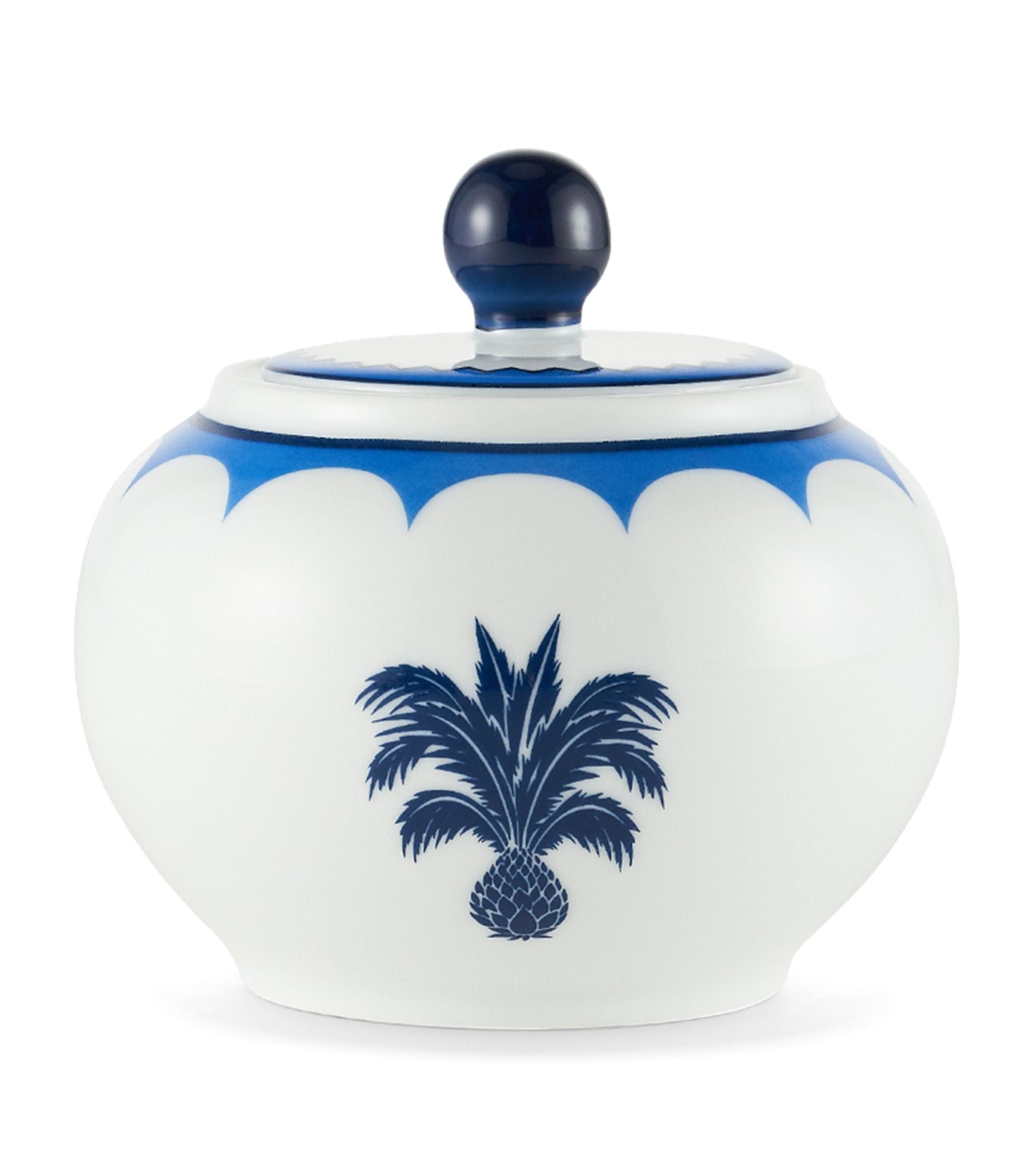 Porcelain Jaipur Sugar Bowl (10cm) GOODS Harrods   