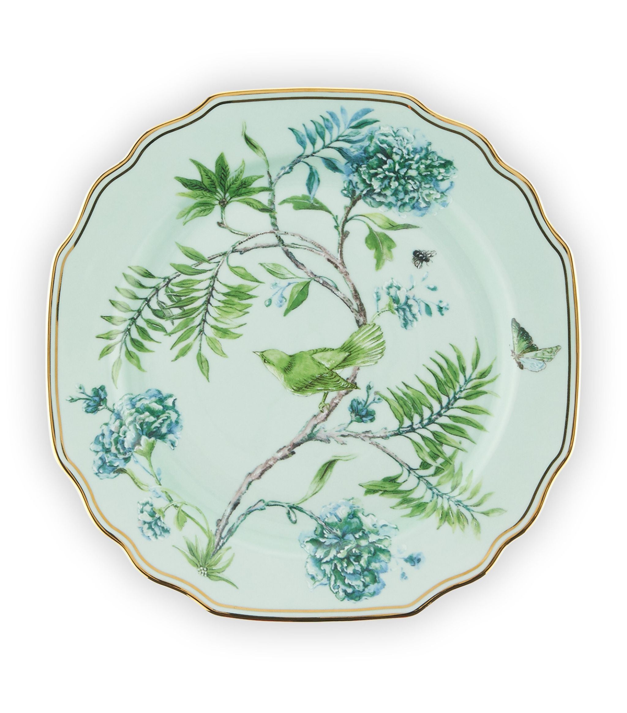 Set of 2 Secret Garden Dessert Plates (22cm) GOODS Harrods   