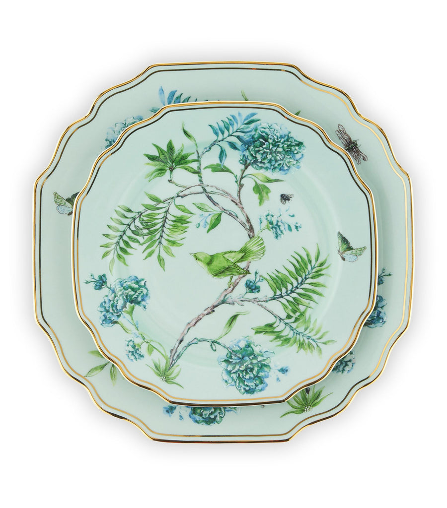 Set of 2 Secret Garden Dessert Plates (22cm)