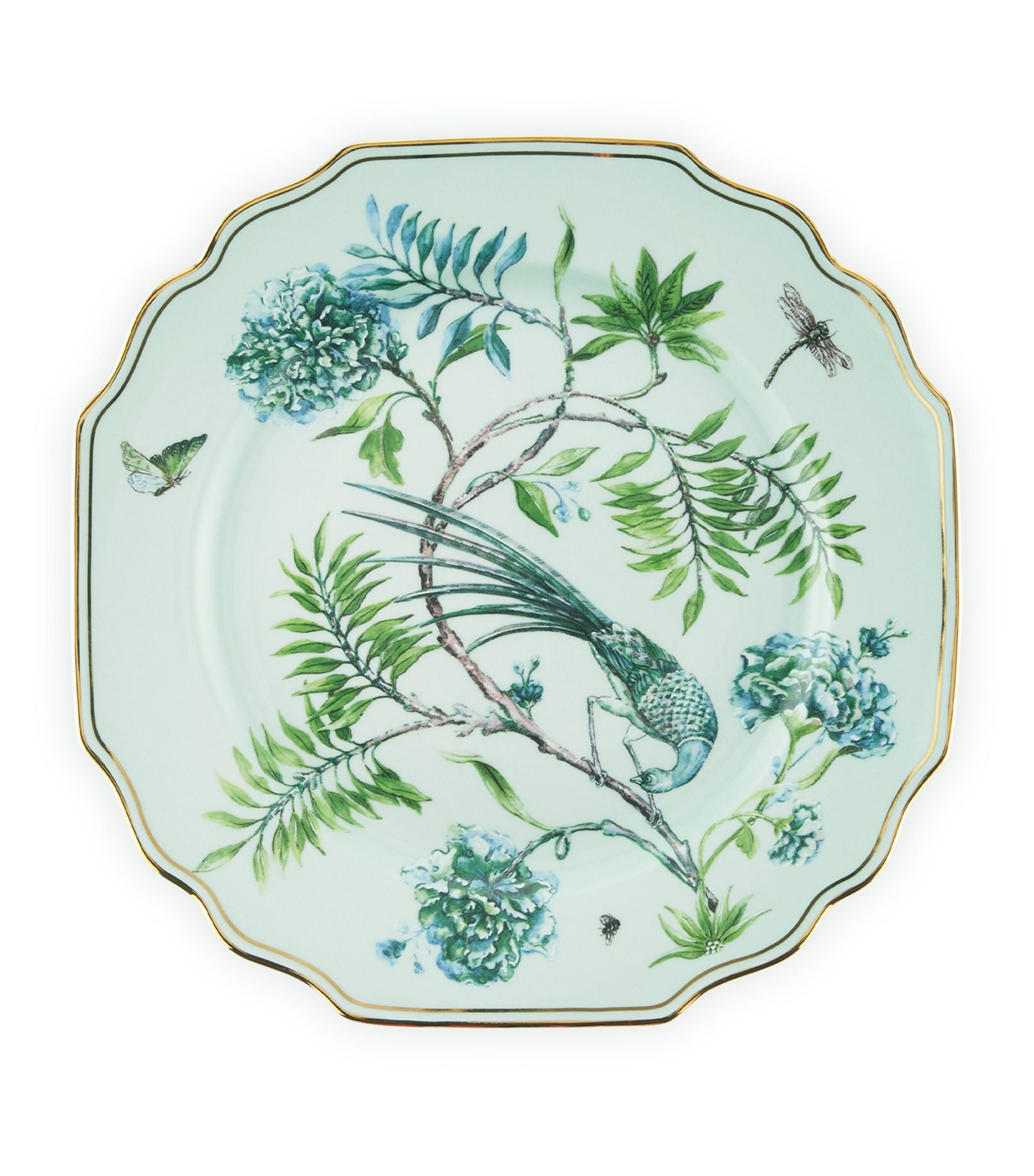 Set of 2 Secret Garden Dinner Plates (27cm) GOODS Harrods   