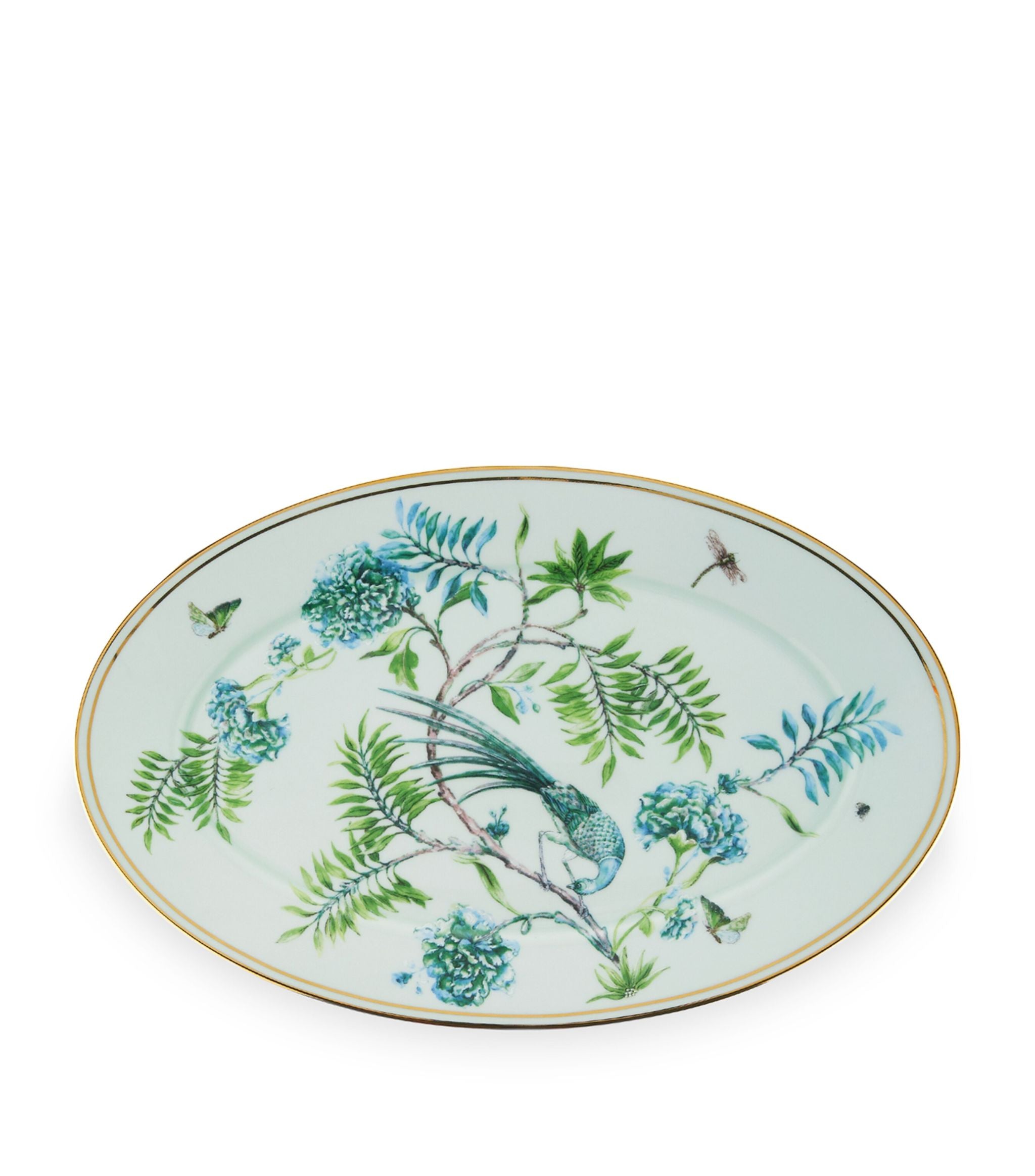 Small Secret Garden Small Oval Platter (31cm) GOODS Harrods   