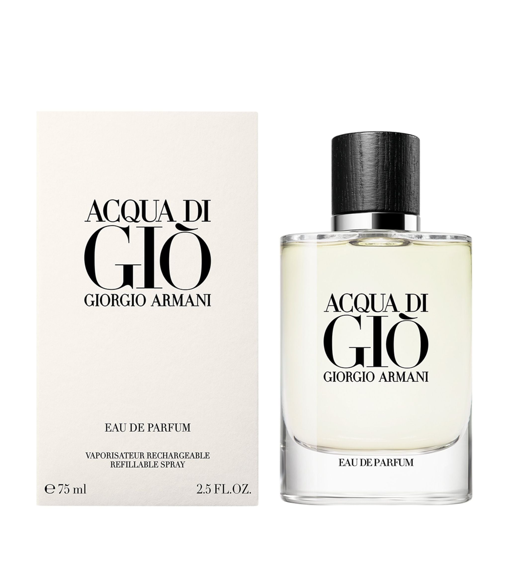 Acqua di Giò Refillable Eau de Parfum (75ml) GOODS Harrods   