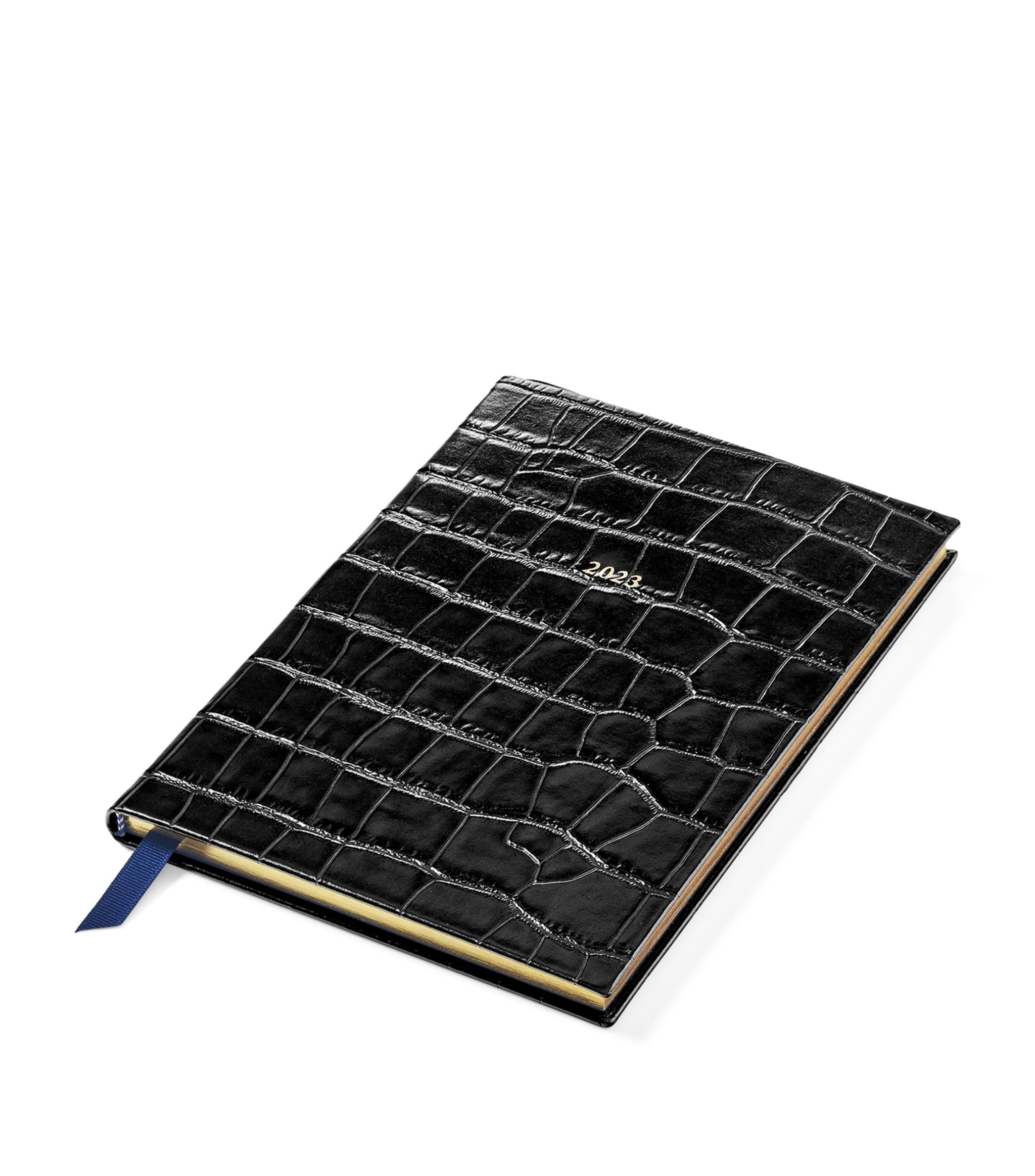 Croc-Embossed A5 2023 Diary GOODS Harrods   